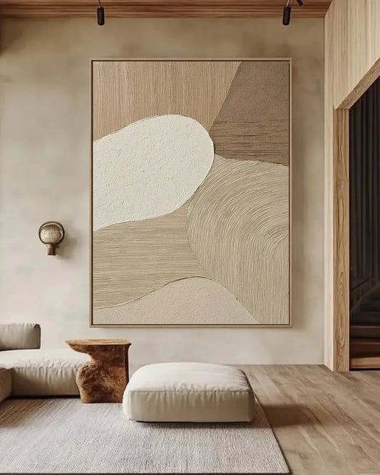 Abstract Texture Wabi Sabi Wall Decor No.089