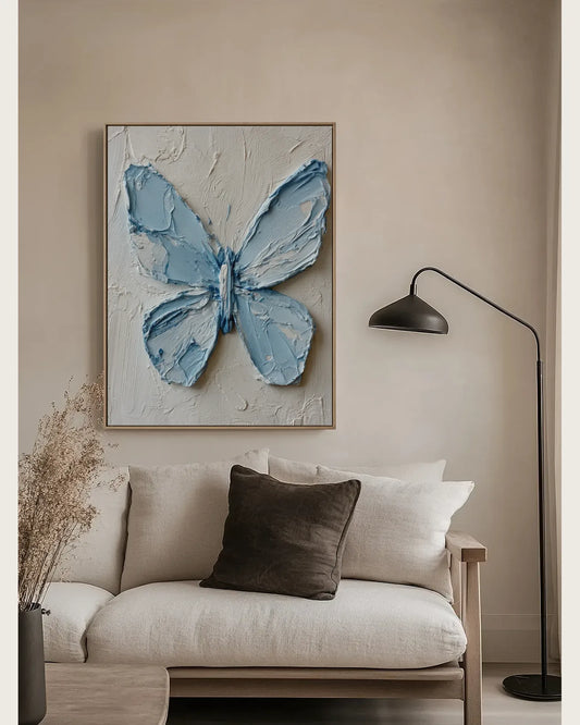 Blue Butterfly Artwork No.132