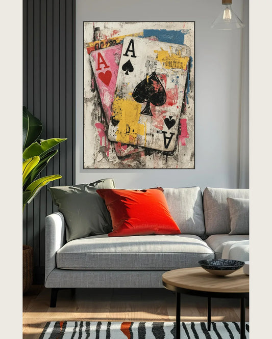 Contemporary Cartoon Canvas Art No.041