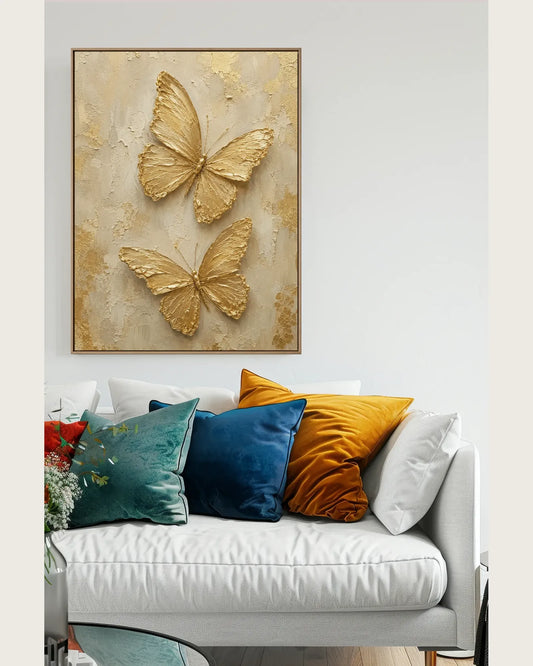 Gold Butterfly Artwork No.122