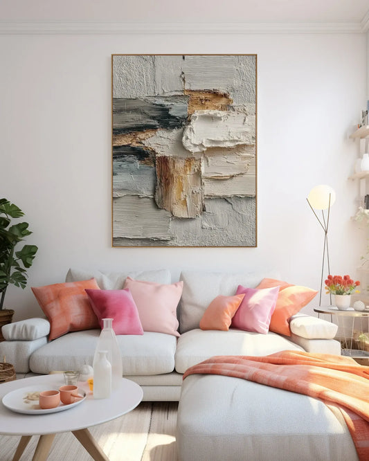 Minimalist Texture Canvas Art No.032
