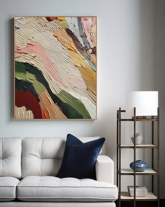 Modern Colorful Painting On Canvas for Living Room No.018