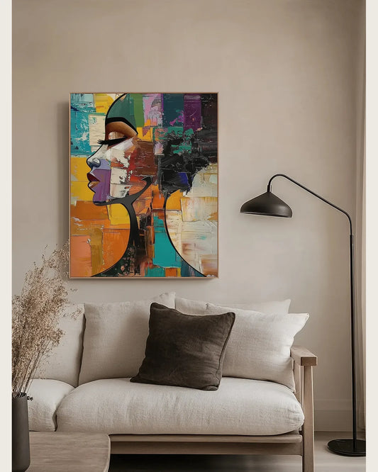Modern Colorful Wall Artwork for Dining Room No.023