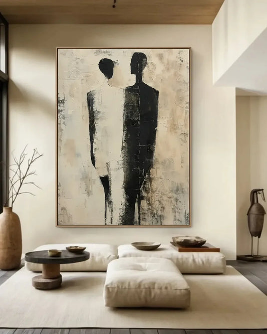 Natural Tone Minimalist Wall Art No.076
