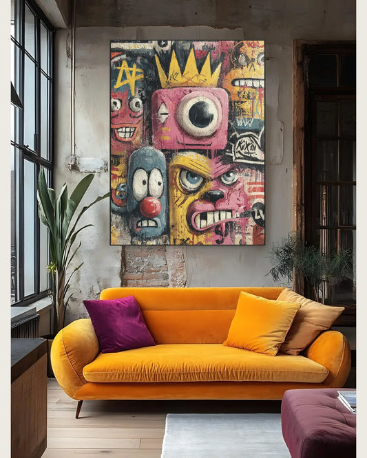 Pop Graffiti Wall Art No.091