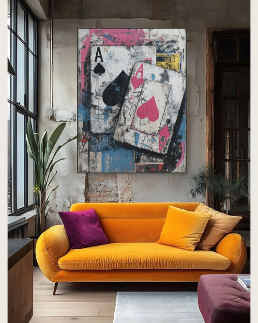 Pop Style Graffiti Wall Art No.043