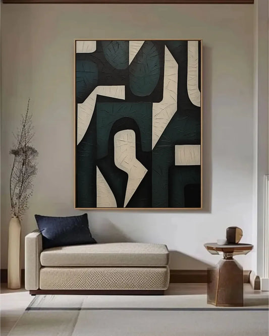 Soft Abstract Wabi Sabi Artwork No.058