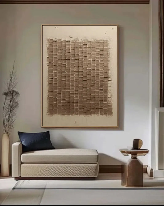 Soft Abstract Wabi Sabi Wall Art No.056