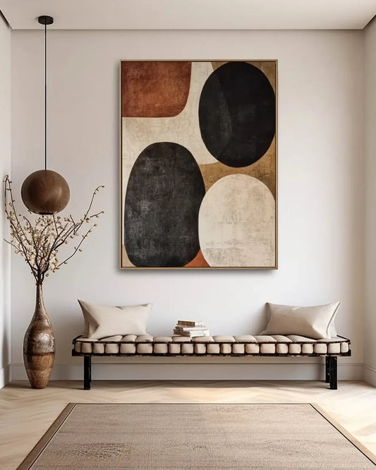 Textured Canvas Wabi Sabi Artwork No.083