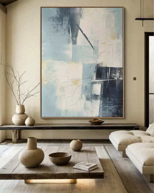 Wabi Sabi Minimalist Canvas Painting No.045