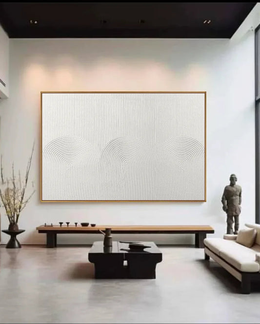 Wide Modern Wabi Sabi Artwork No.194