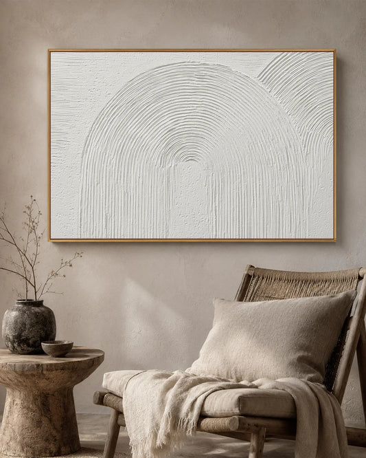 Wide Modern Wabi Sabi Wall Decor No.196