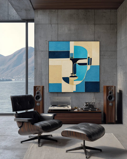 Blue Profile No.004