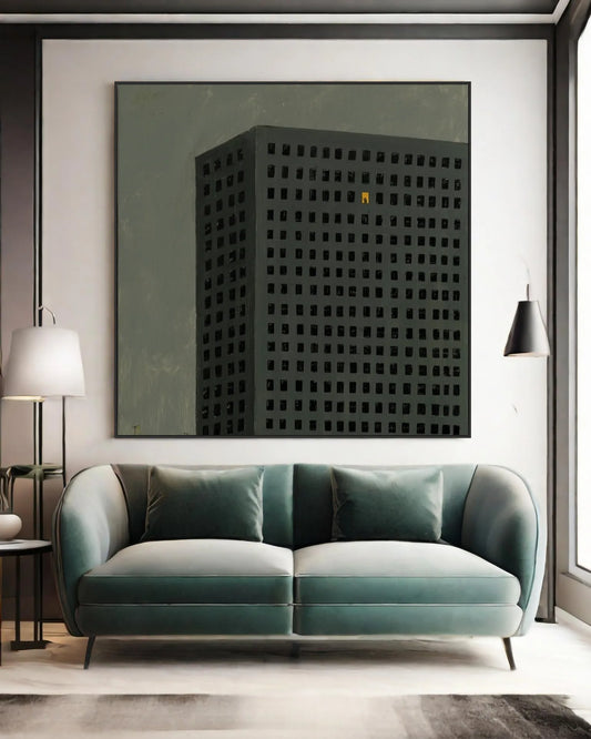 Creative Square Painting No.009