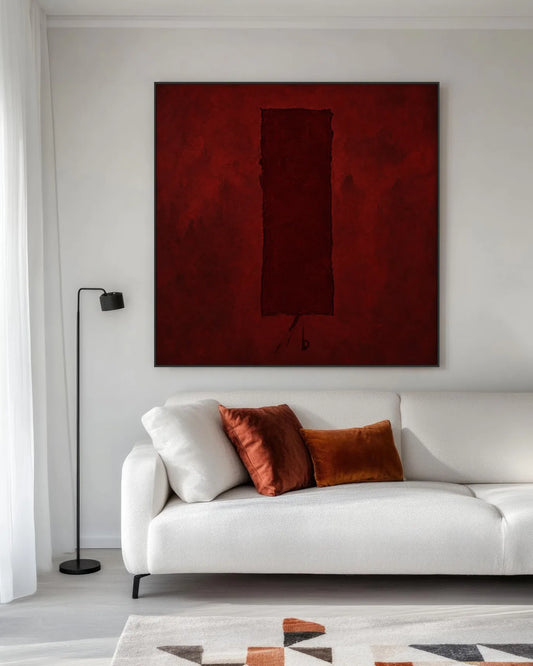 Crimson Monolith No.021