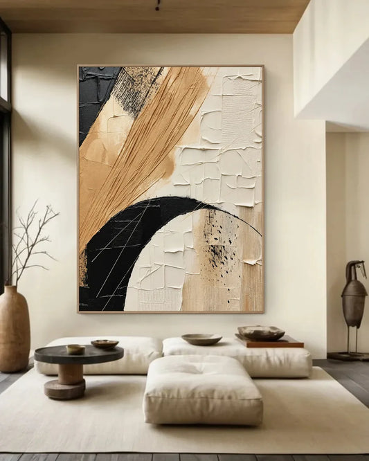 Gold Arc Black Ground No.012