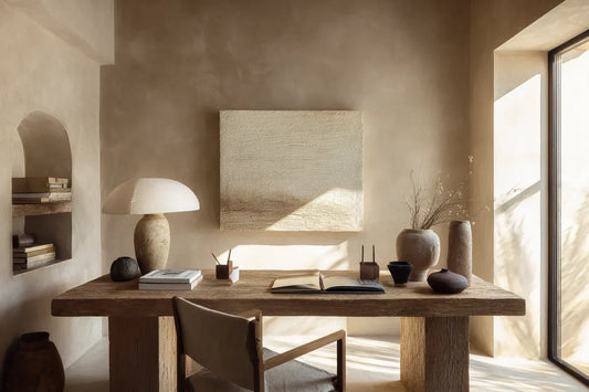 Wabi Sabi Home Office Ideas: How to Create a Calm and Timeless Workspace