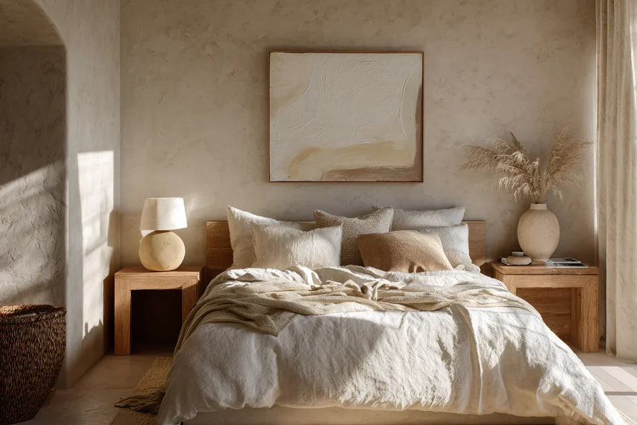 Neutral Wabi Sabi Bedroom Ideas: Creating a Calm and Timeless Sleeping Space