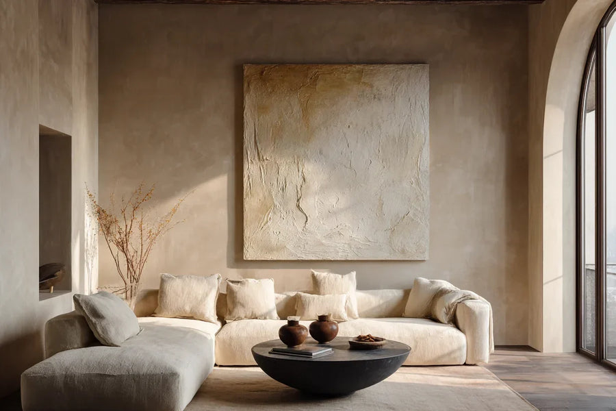 Large Wall Art Living Room Ideas: Creating a Stunning Focal Point with Oversized Artwork