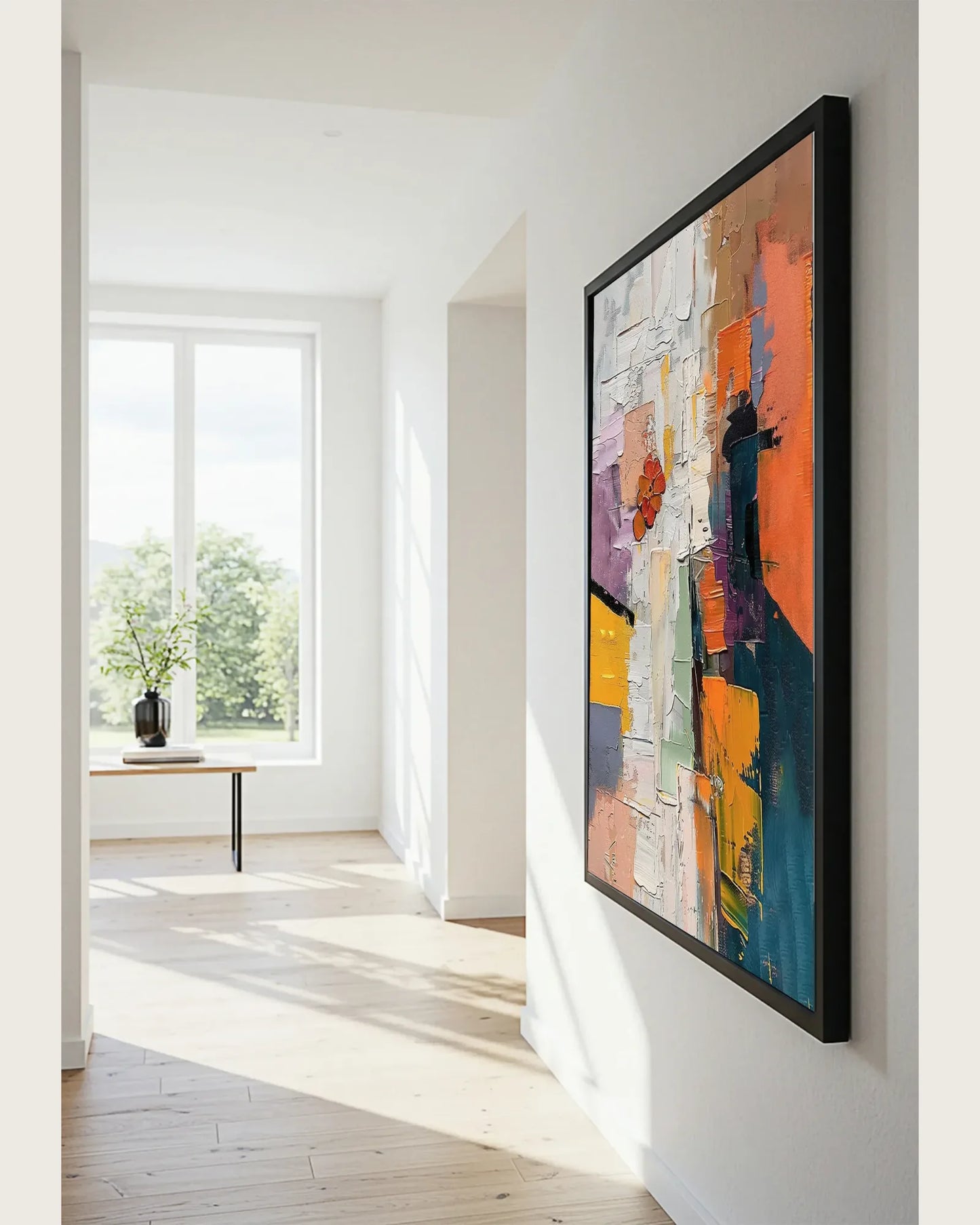 Abstract Colorful Art for Living Room No.001