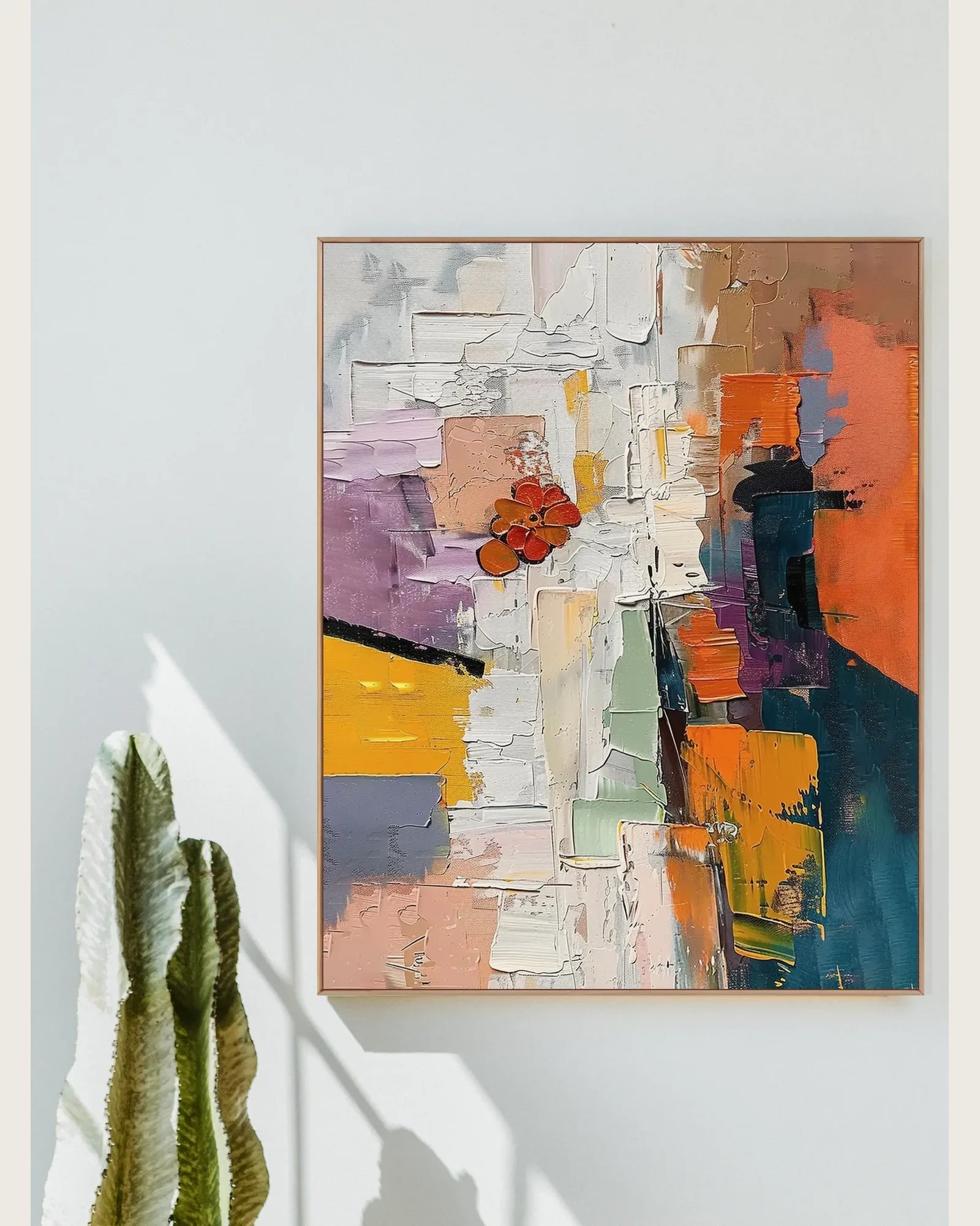 Abstract Colorful Art for Living Room No.001