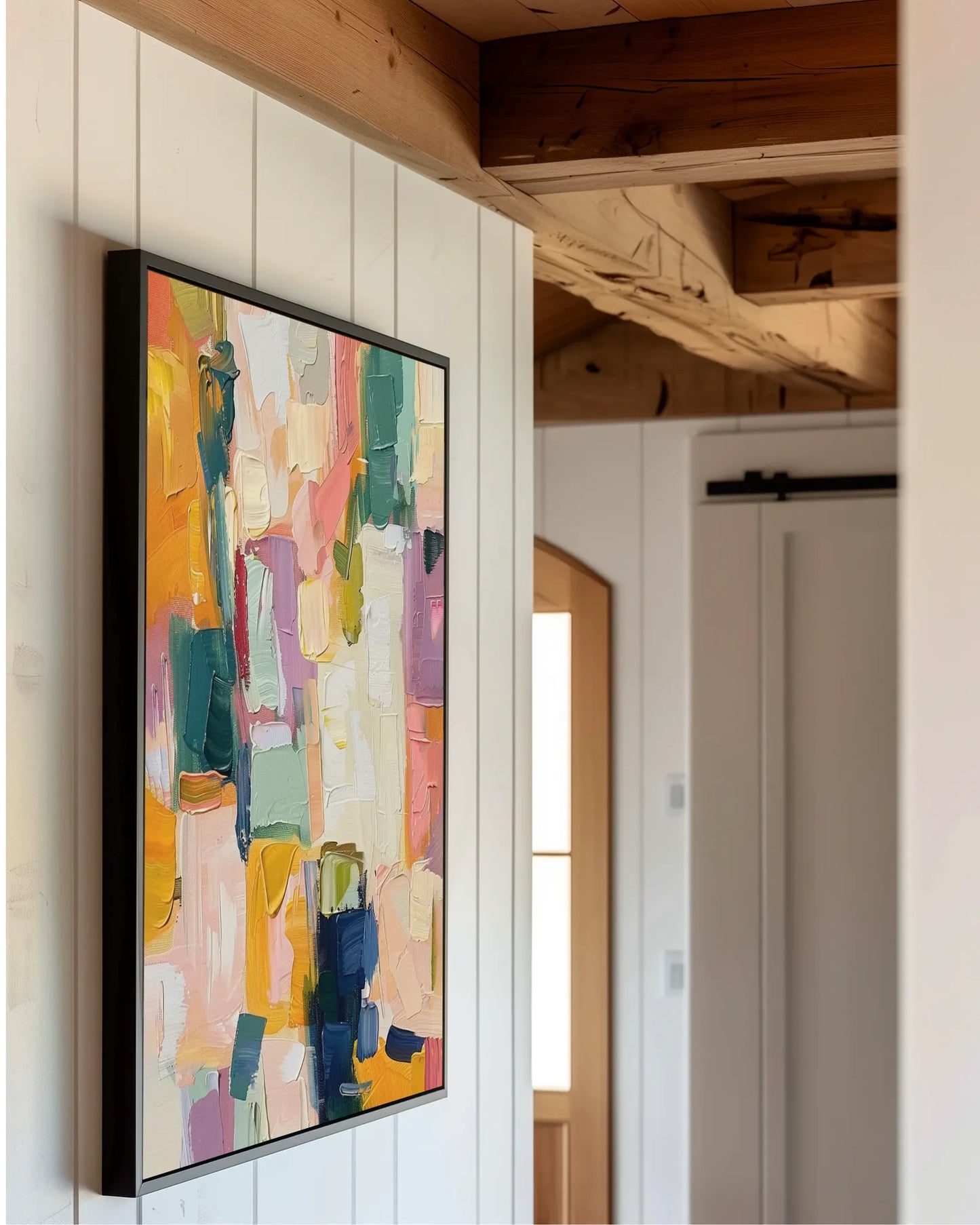 Abstract Colorful Artwork for Living Room No.003