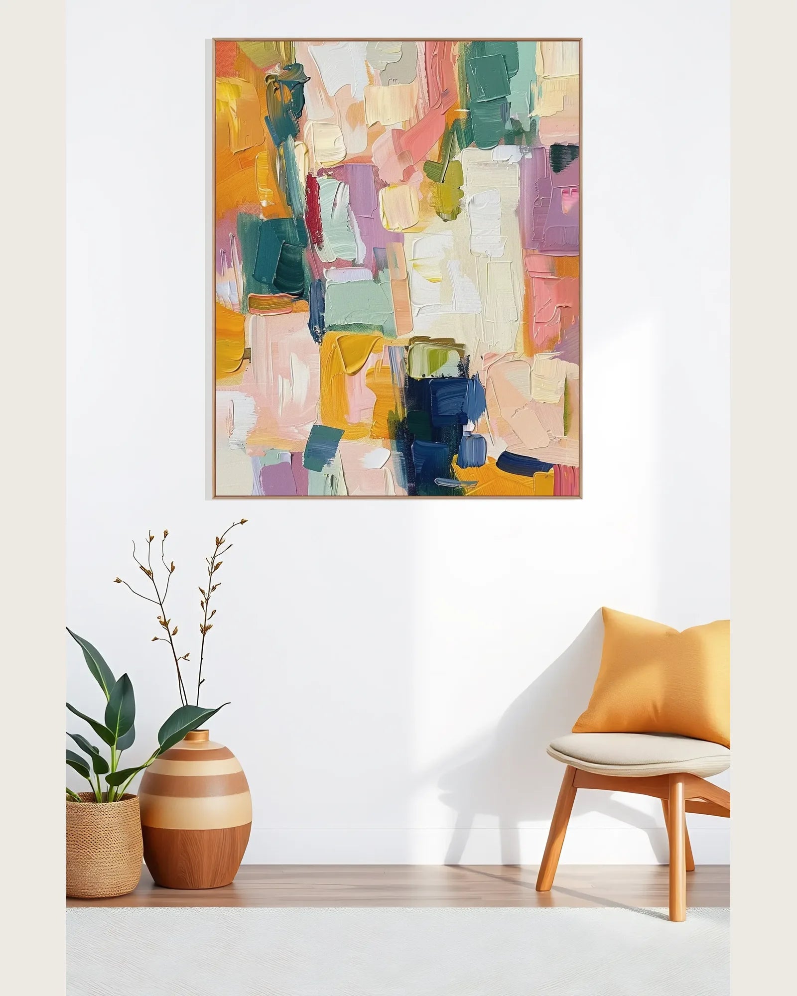 Abstract Colorful Artwork for Living Room No.003