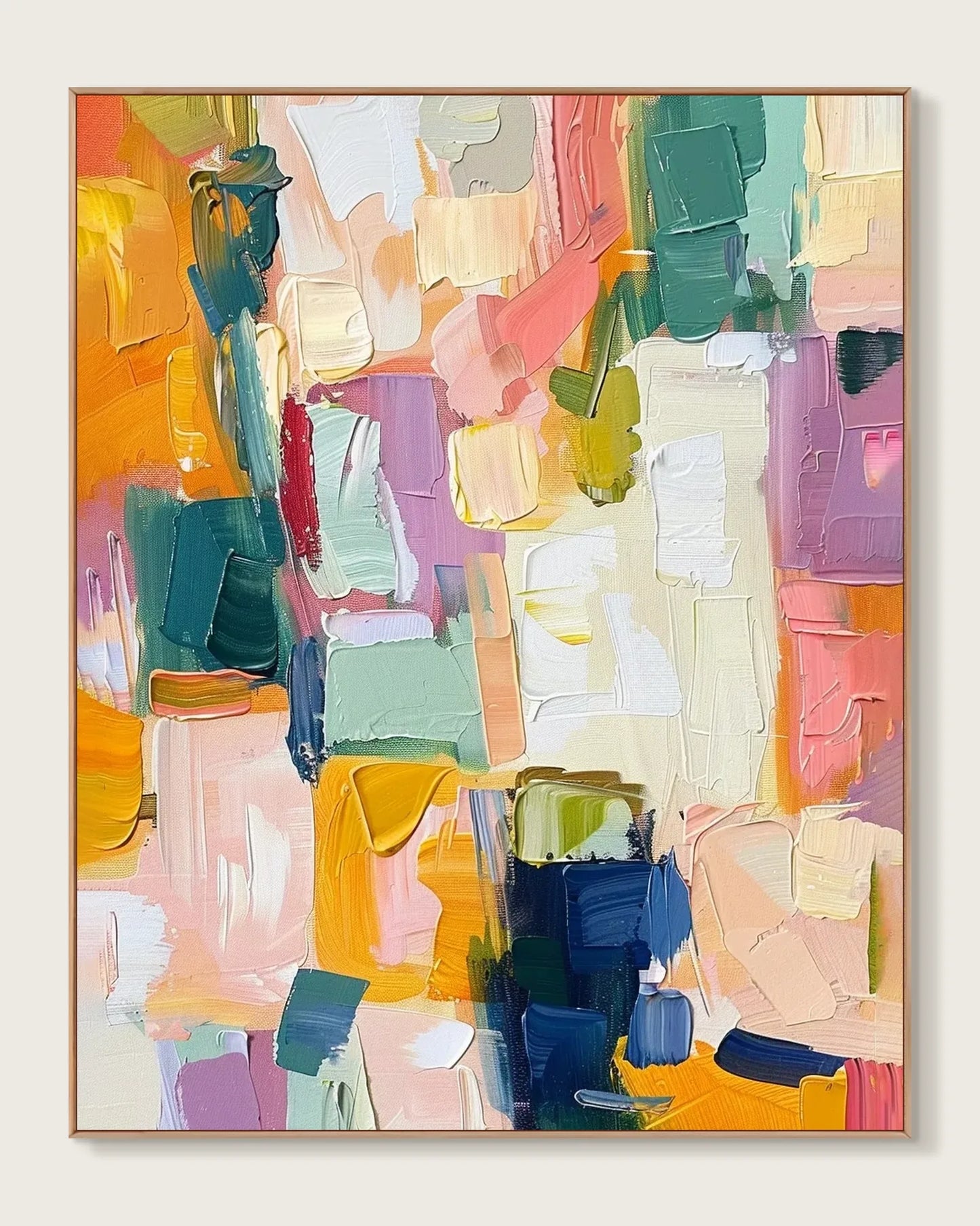 Abstract Colorful Artwork for Living Room No.003