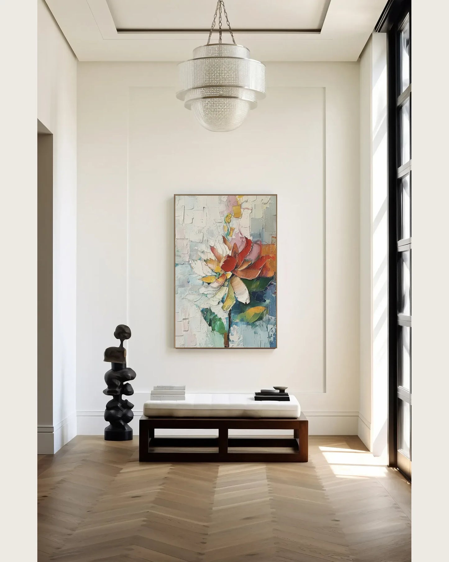Abstract Colorful Contemporary Art for Hallway No.011
