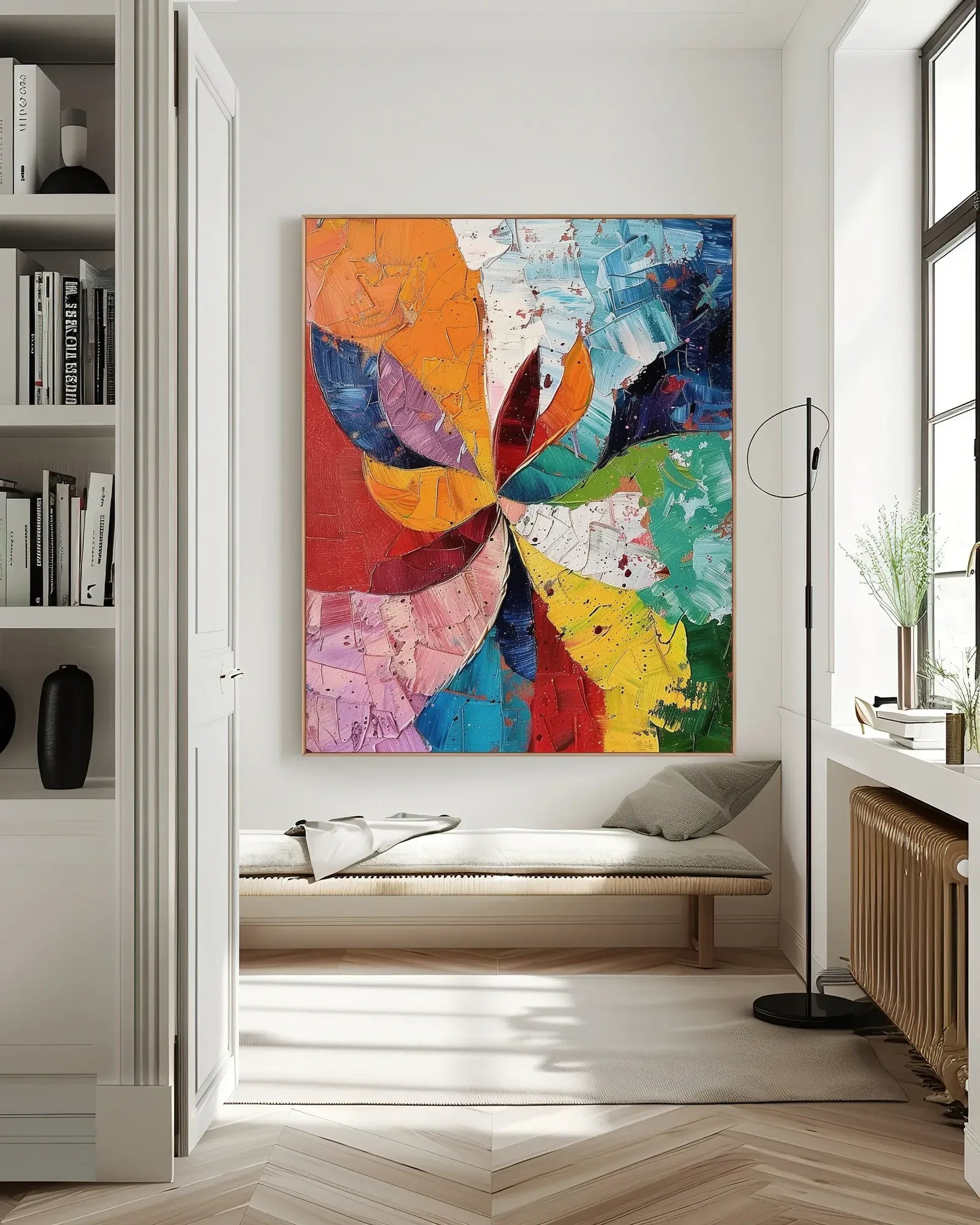 Abstract Colorful Painting On Canvas for Living Room No.004
