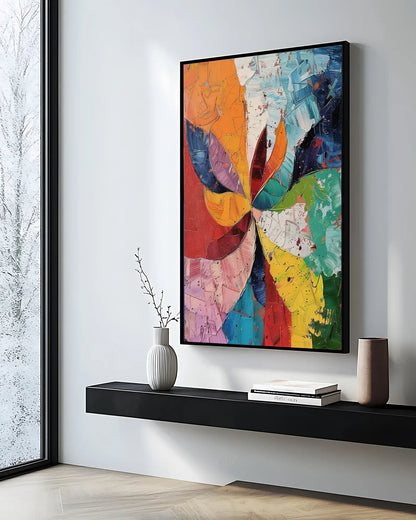Abstract Colorful Painting On Canvas for Living Room No.004