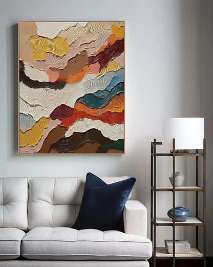 Abstract Colorful Wall Art for Living Room No.002