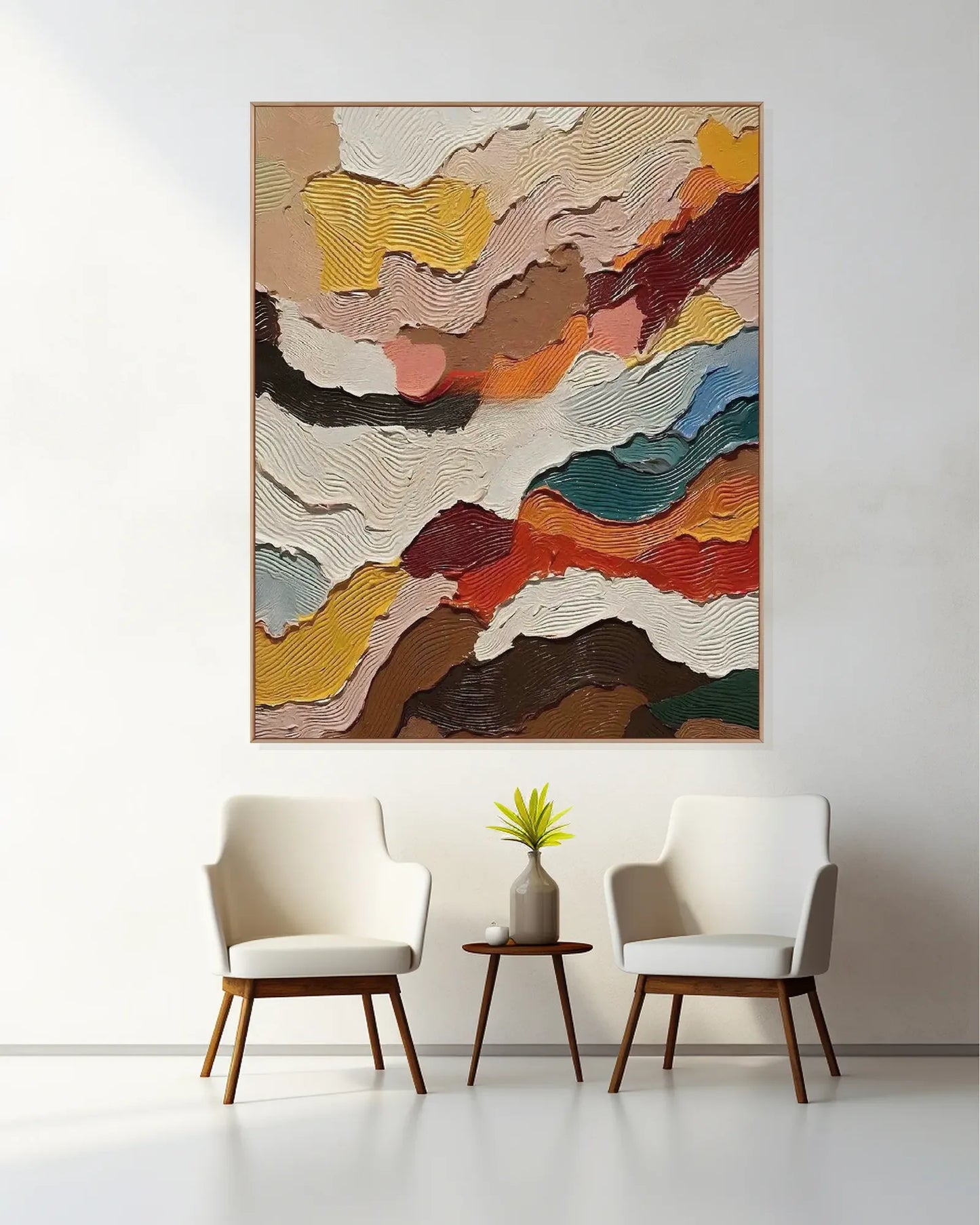 Abstract Colorful Wall Art for Living Room No.002