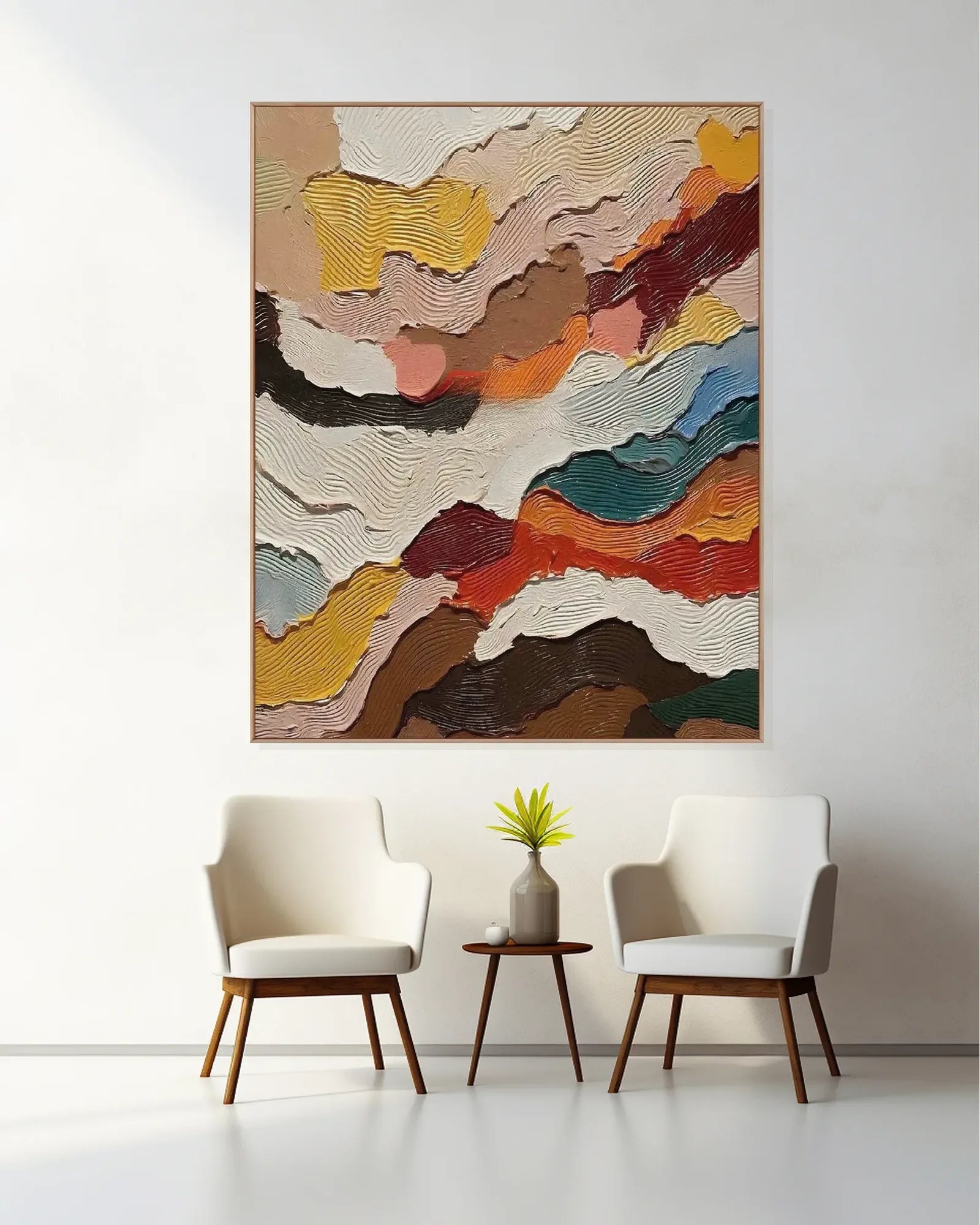 Abstract Colorful Wall Art for Living Room No.002