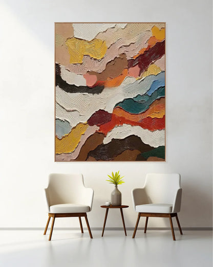 Abstract Colorful Wall Art for Living Room No.002