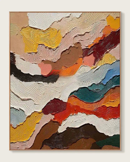 Abstract Colorful Wall Art for Living Room No.002