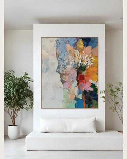 Abstract Colorful Wall Artwork for Office No.009