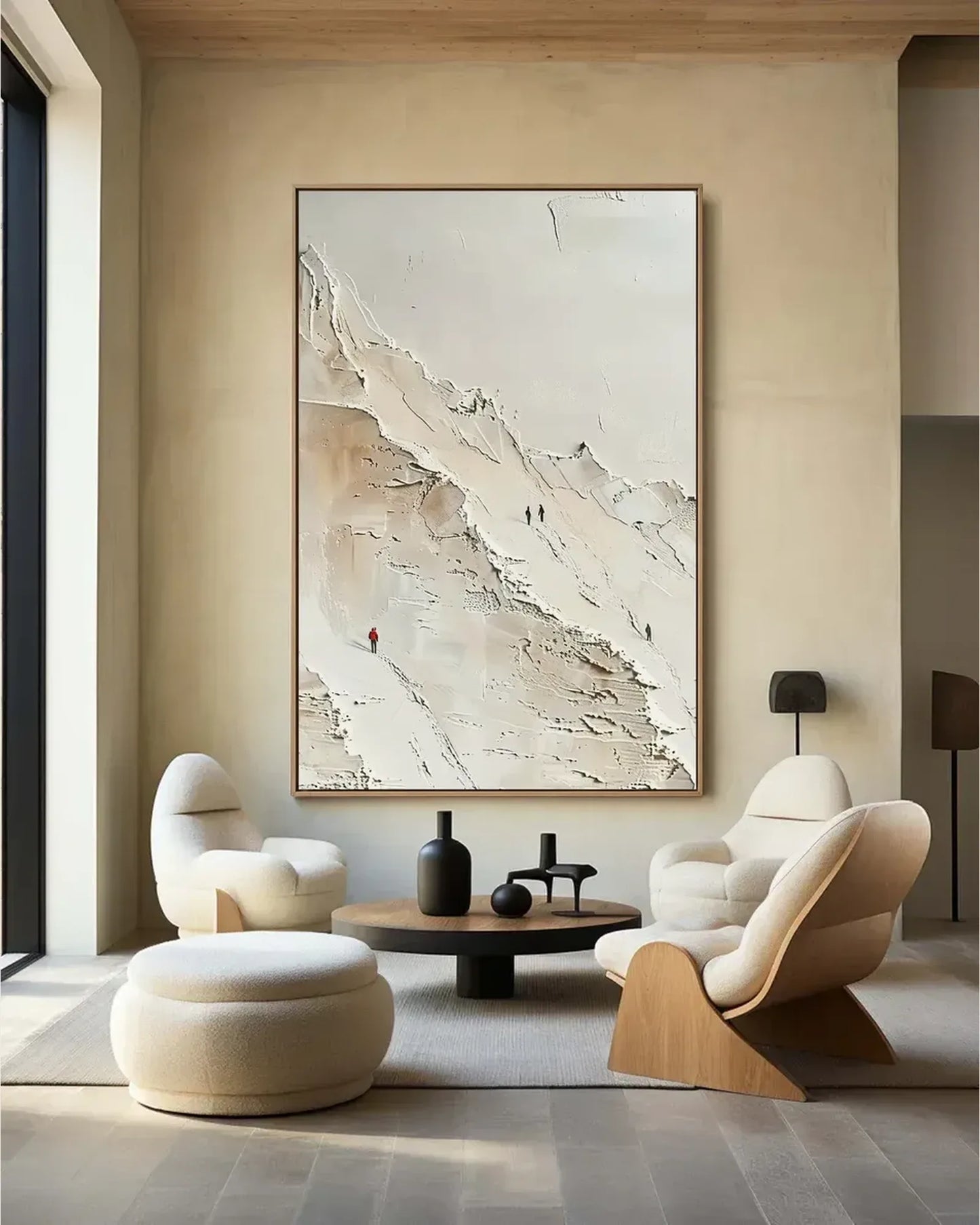Abstract Minimalist Canvas Painting No.085