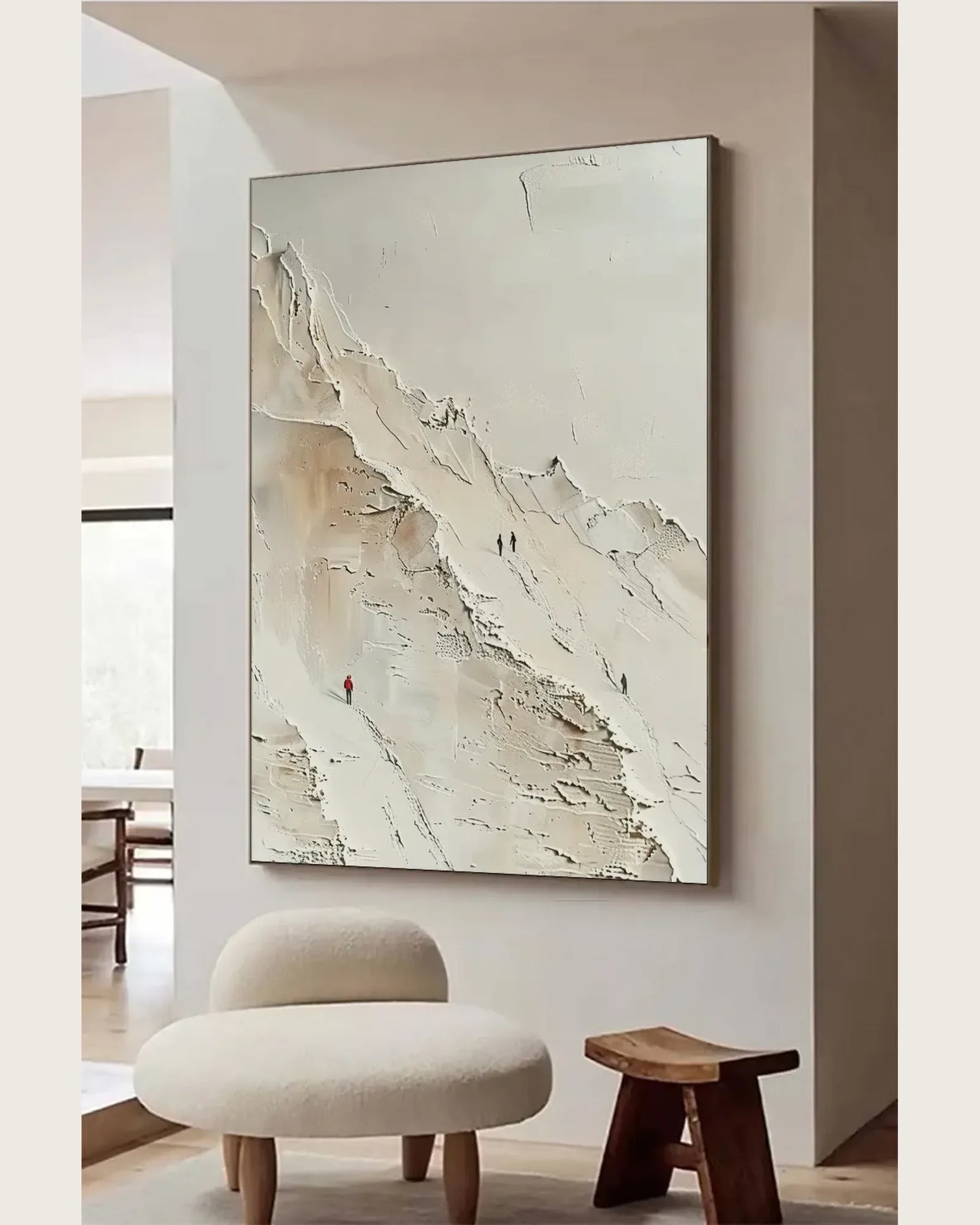 Abstract Minimalist Canvas Painting No.085