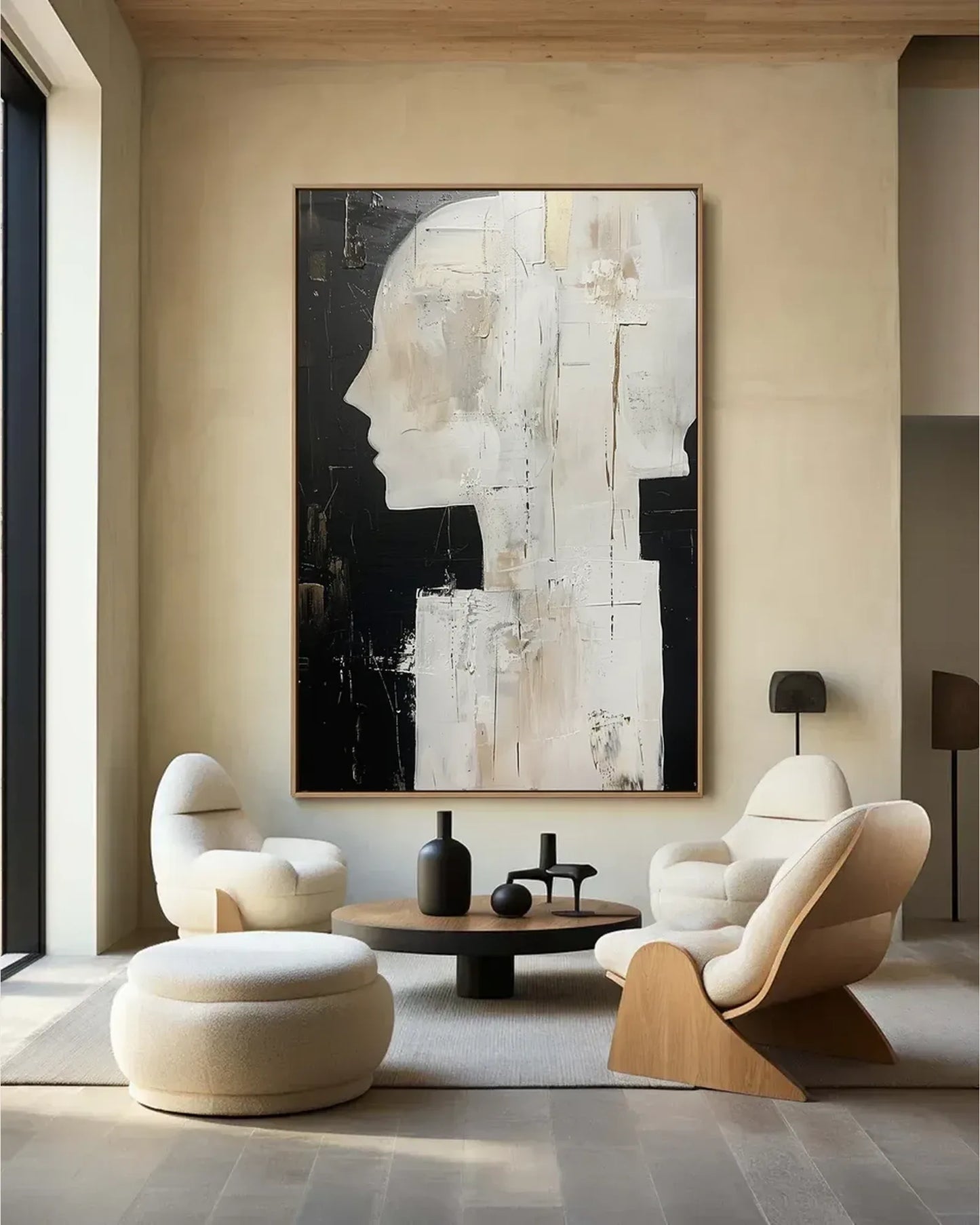 Abstract Texture Minimalist Canvas Art No.022