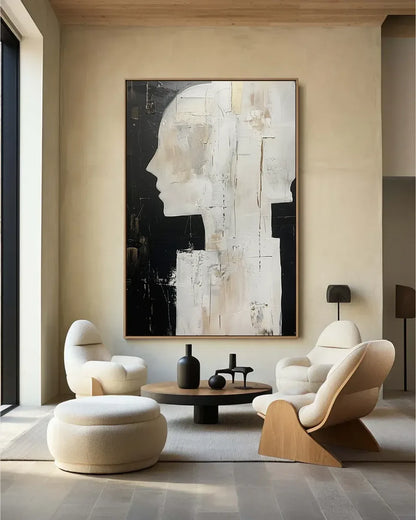 Abstract Texture Minimalist Canvas Art No.022