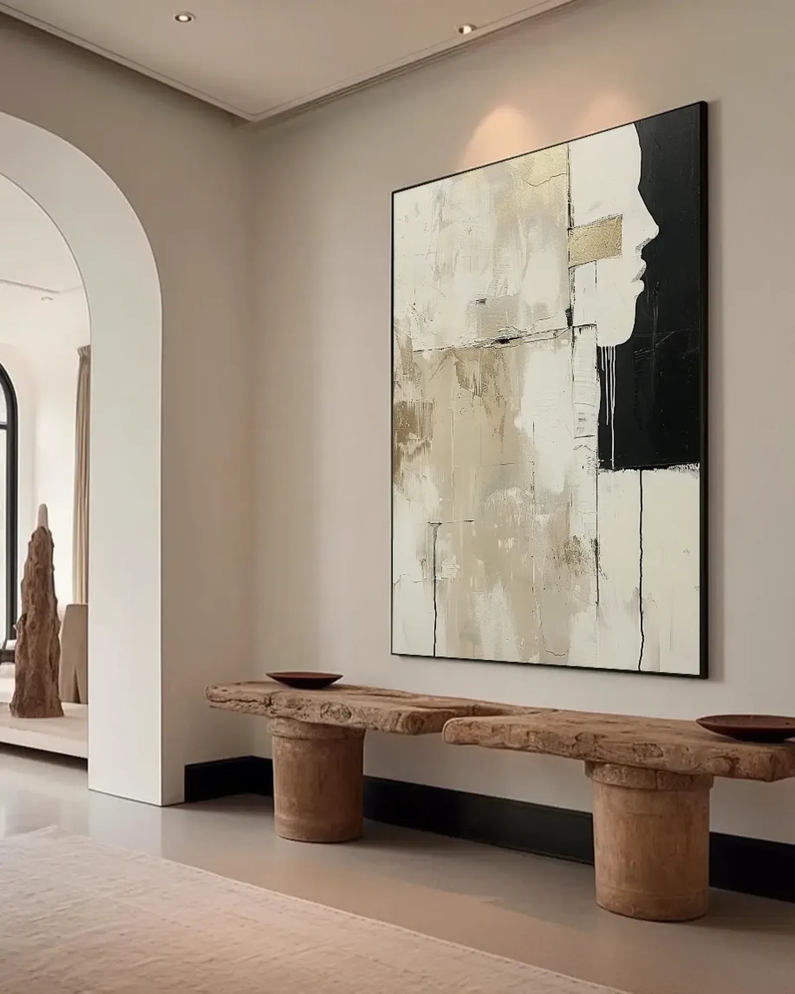 Abstract Texture Minimalist Wall Art No.021