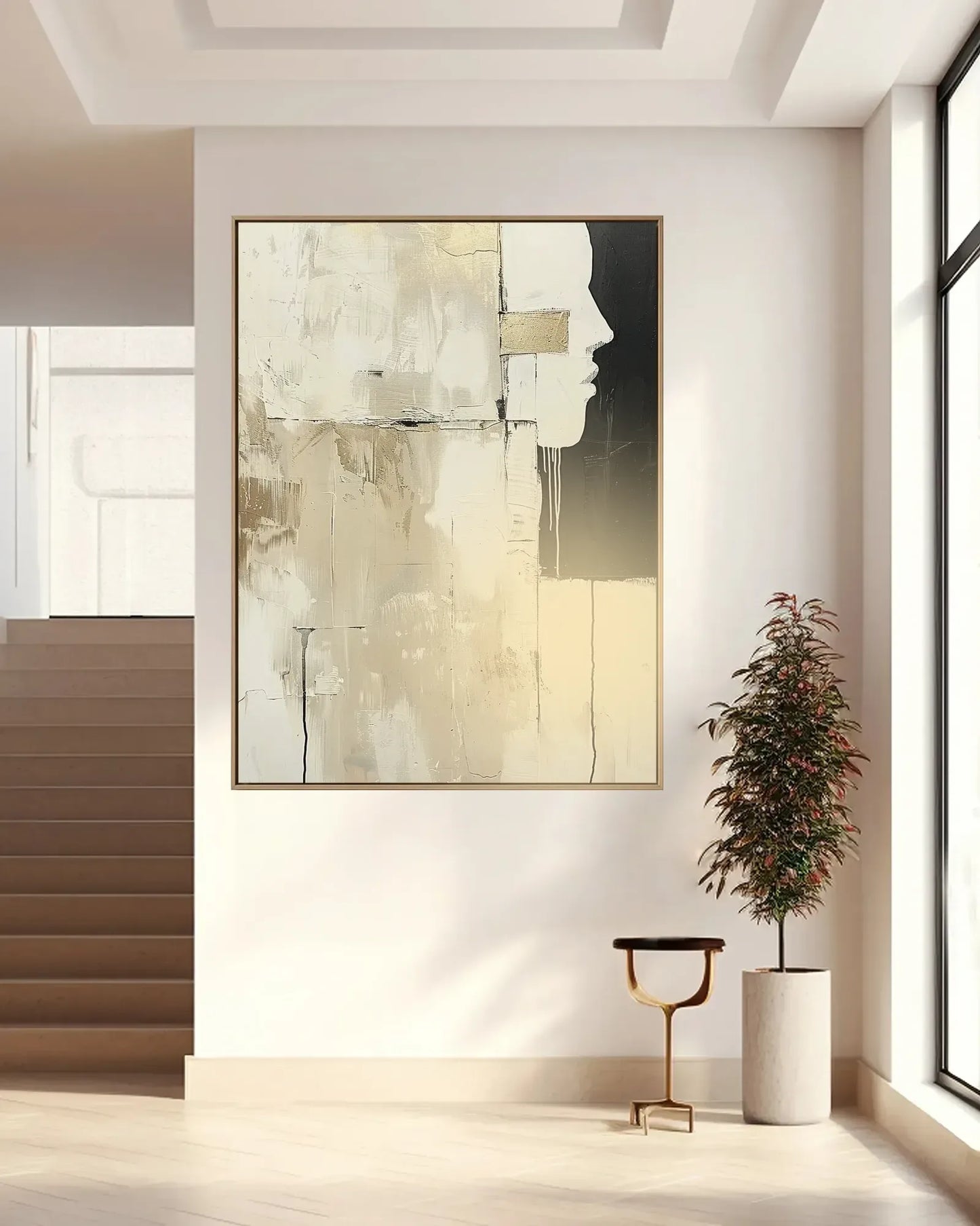 Abstract Texture Minimalist Wall Art No.021