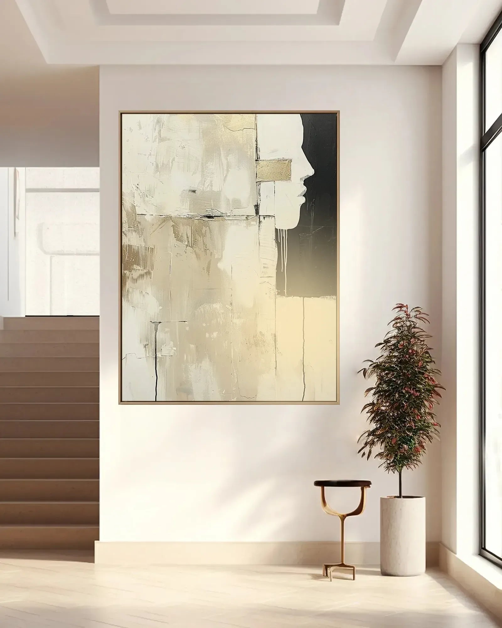 Abstract Texture Minimalist Wall Art No.021