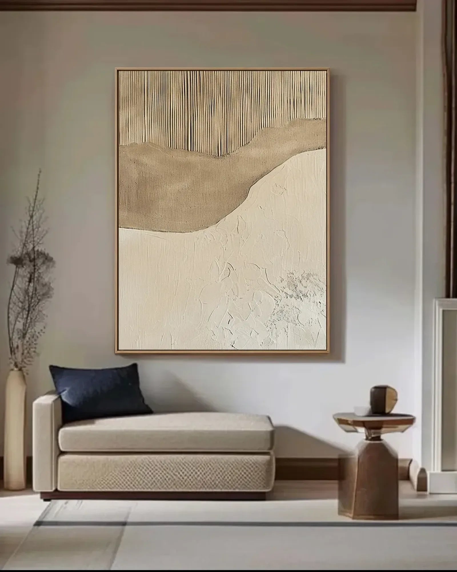 Abstract Texture Wabi Sabi Artwork No.088