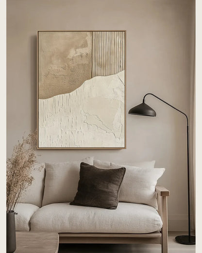 Abstract Texture Wabi Sabi Canvas Art No.087