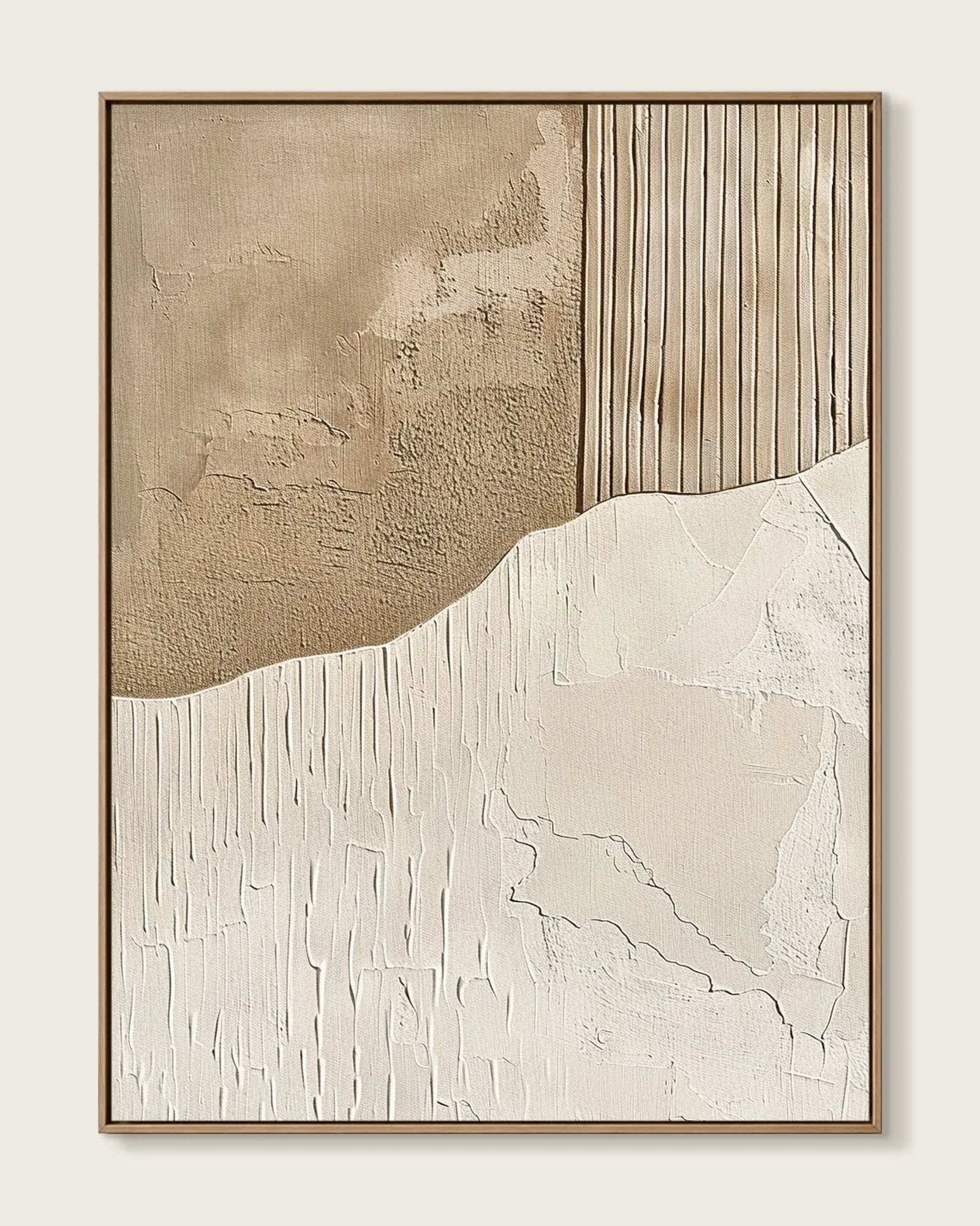 Abstract Texture Wabi Sabi Canvas Art No.087