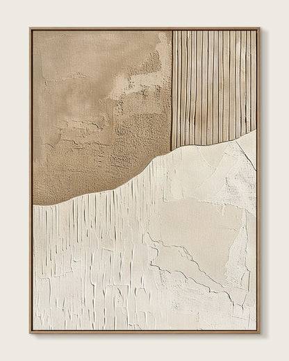 Abstract Texture Wabi Sabi Canvas Art No.087
