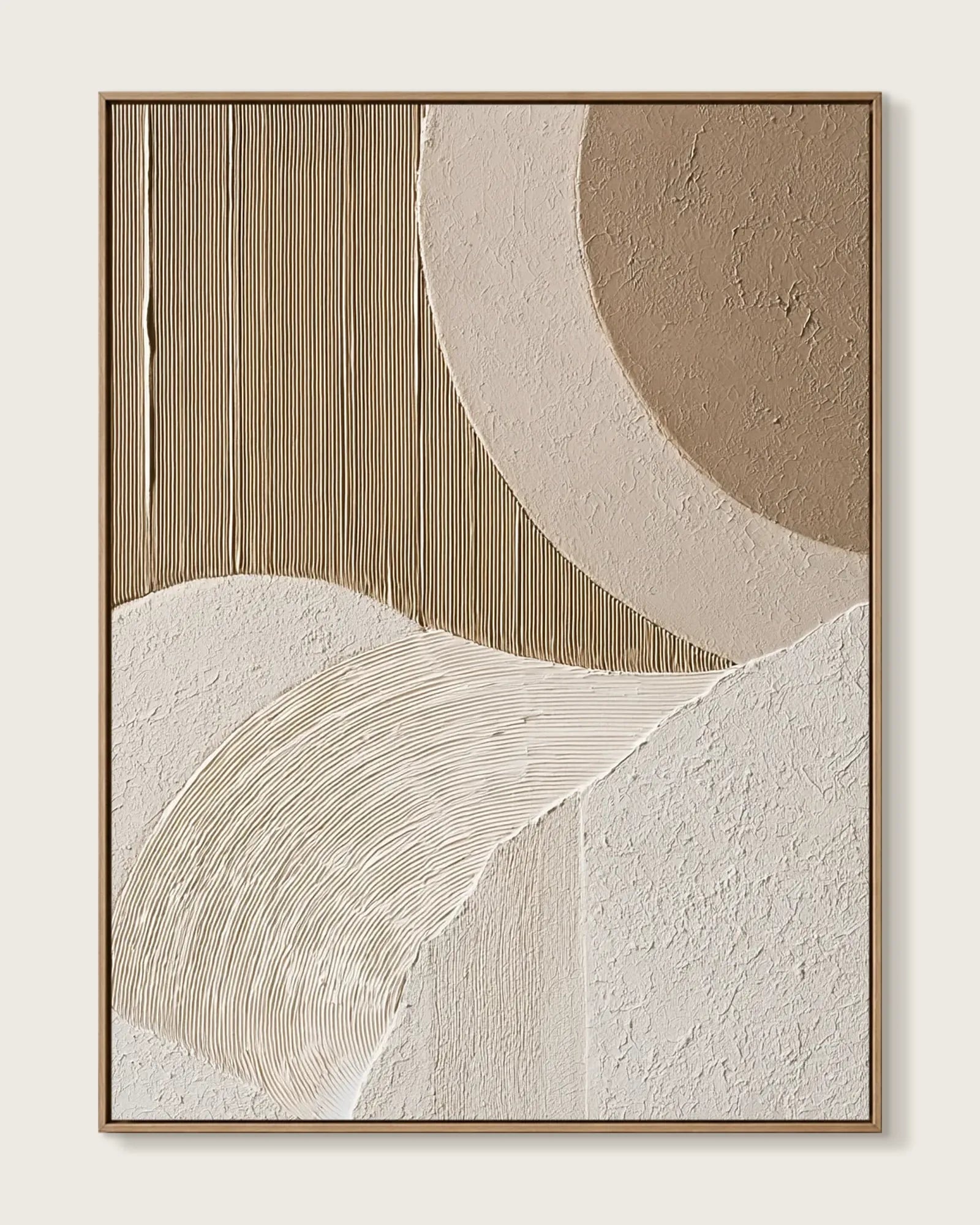 Abstract Texture Wabi Sabi Canvas Painting No.090