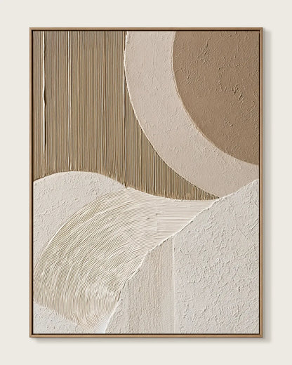 Abstract Texture Wabi Sabi Canvas Painting No.090